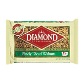 Diamond&nbsp;&nbsp;finely diced Walnuts, 2 1/2 cups Full-Size Picture